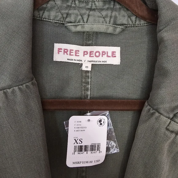 Free People Harlow Blazer - XS NEW - Picture 7 of 10